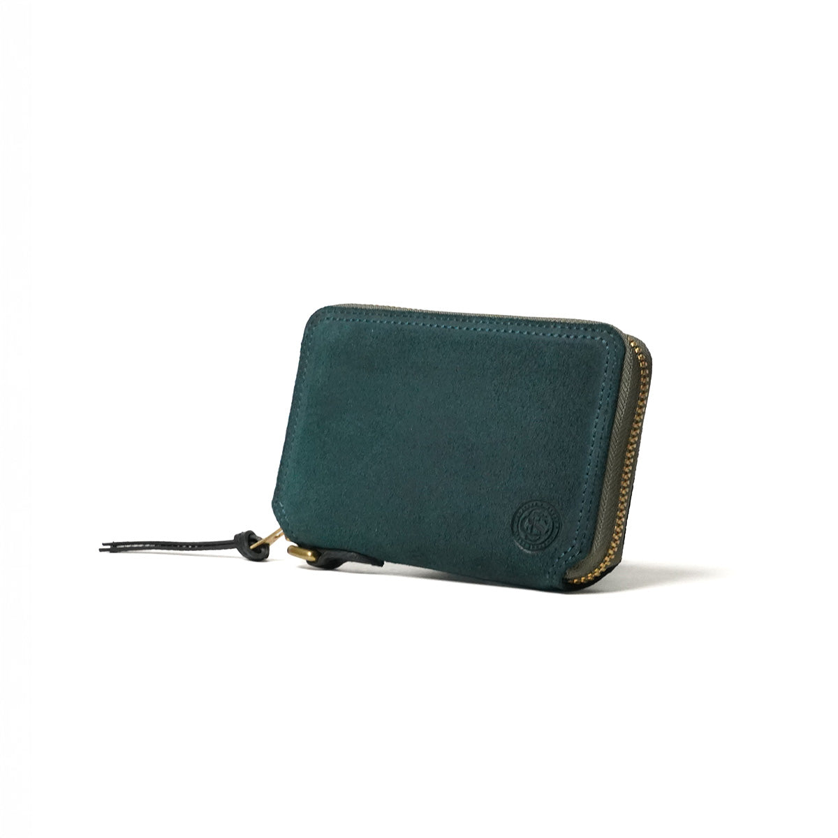 Oil suede round zipper half wallet FZKM11