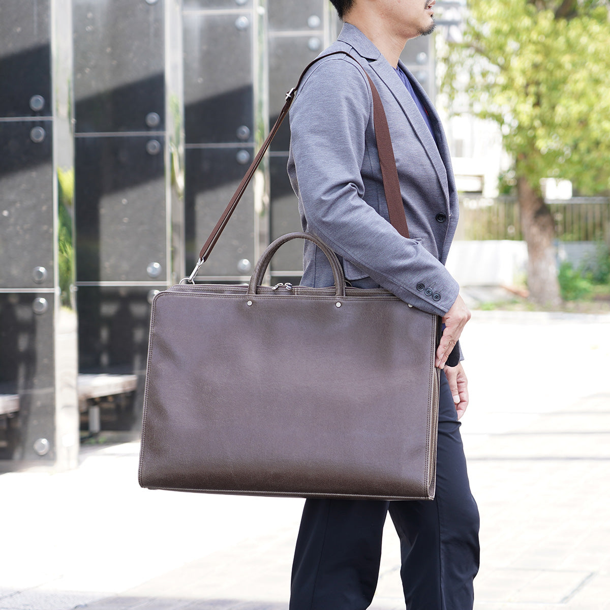 Shiraoka Business Casual Business Bag L JOB261