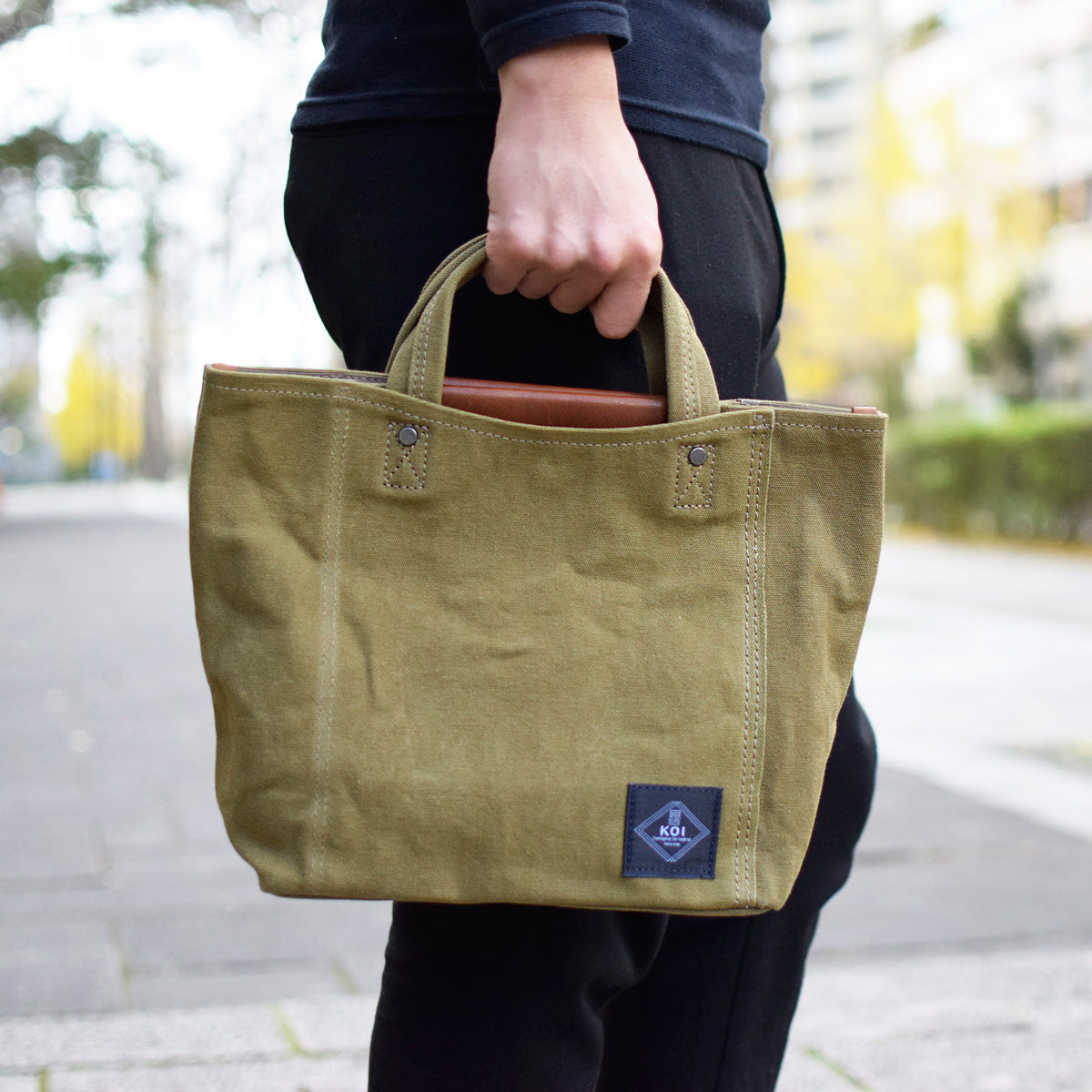 21oz Army Duck Mini Tote Bag KOG300
