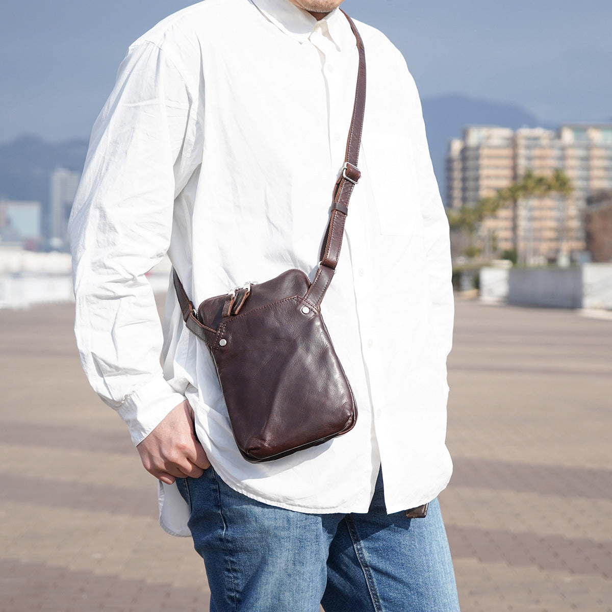 Full Chrome Mini Shoulder Bag KOT851