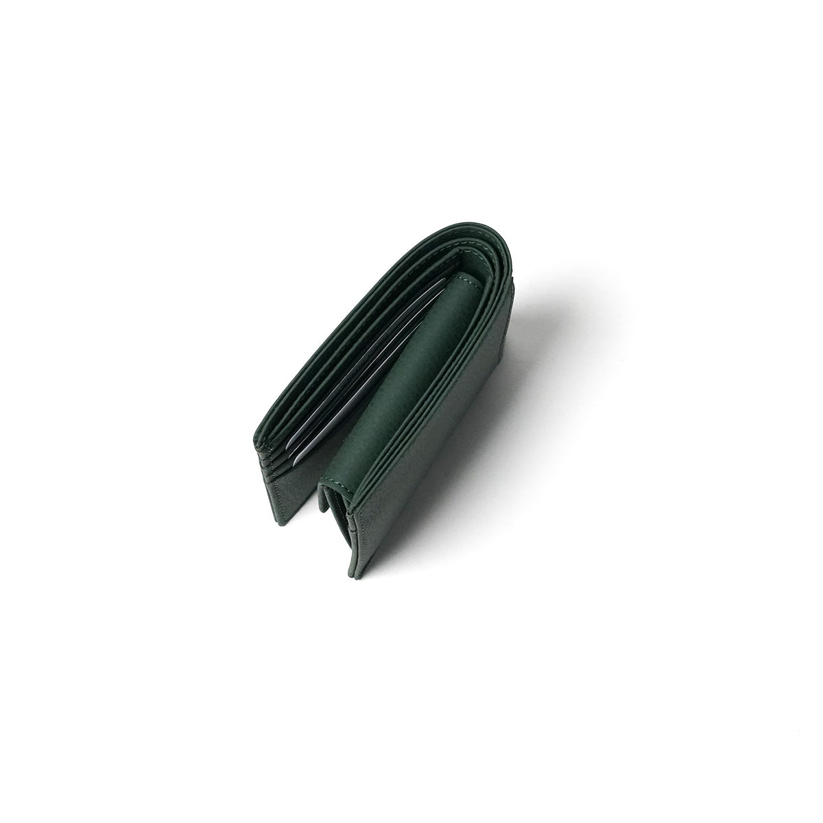 Embossed Recycled Leather Bifold Wallet LZKM142