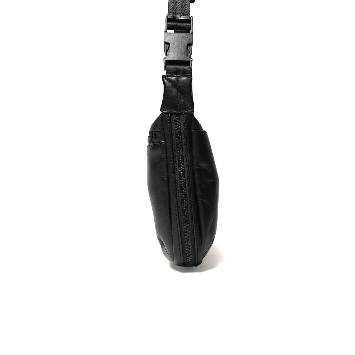 Glossy Expandable Horizontal Shoulder Bag M LZKM1502