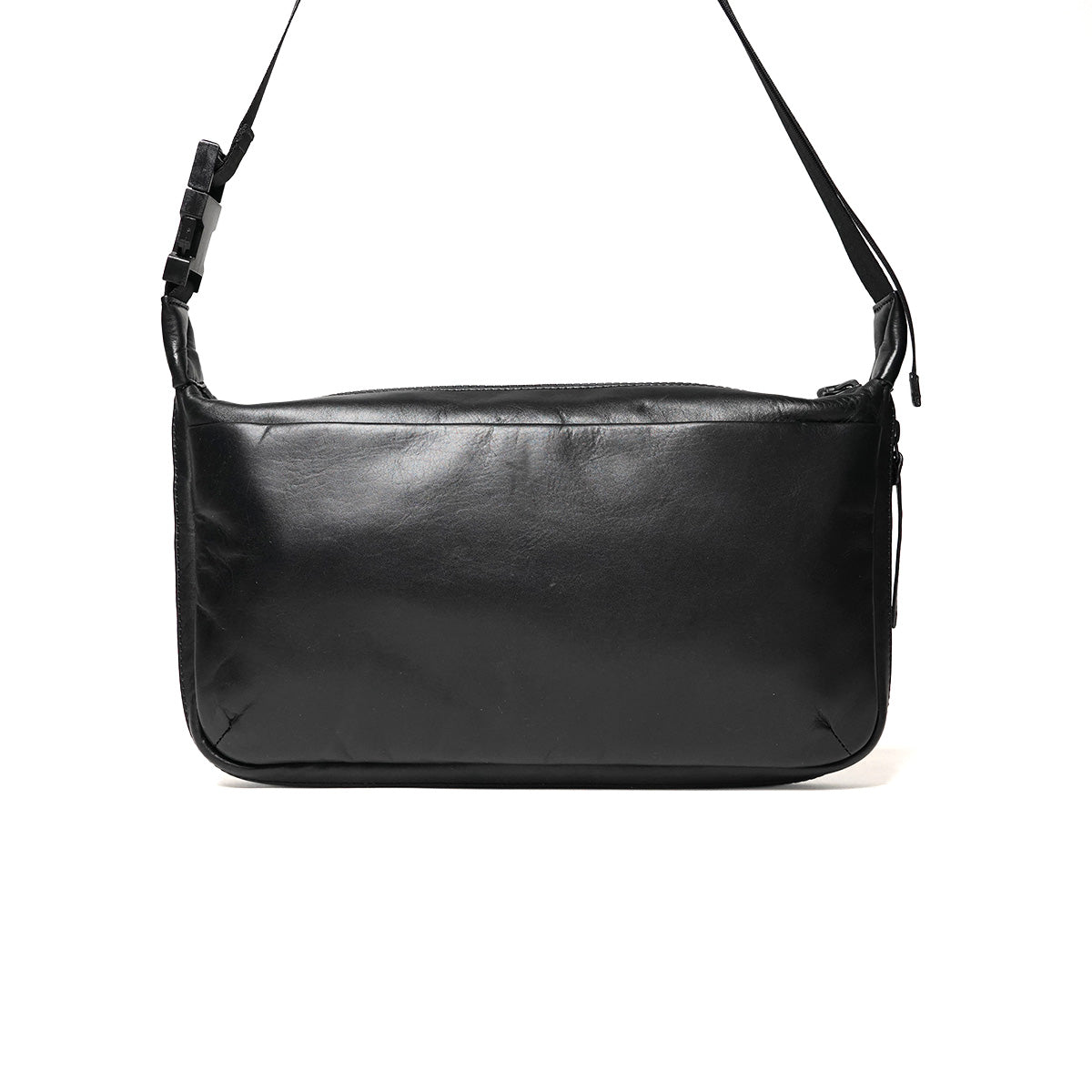 Glossy Expandable Horizontal Shoulder Bag M LZKM1502