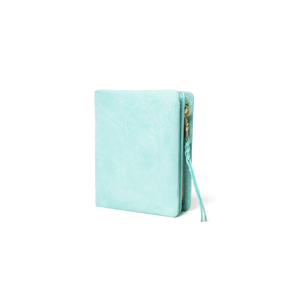 FOG Leather Round Zipper Compact Half Wallet LZYS7002