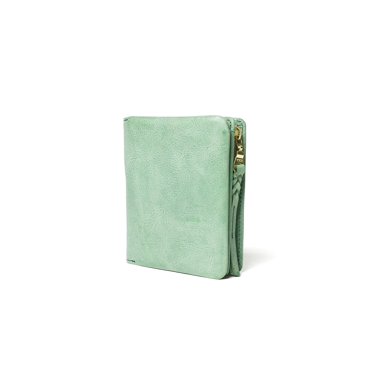 FOG Leather Round Zipper Compact Half Wallet LZYS7002