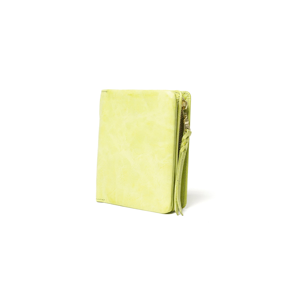 FOG Leather Round Zipper Compact Half Wallet LZYS7002