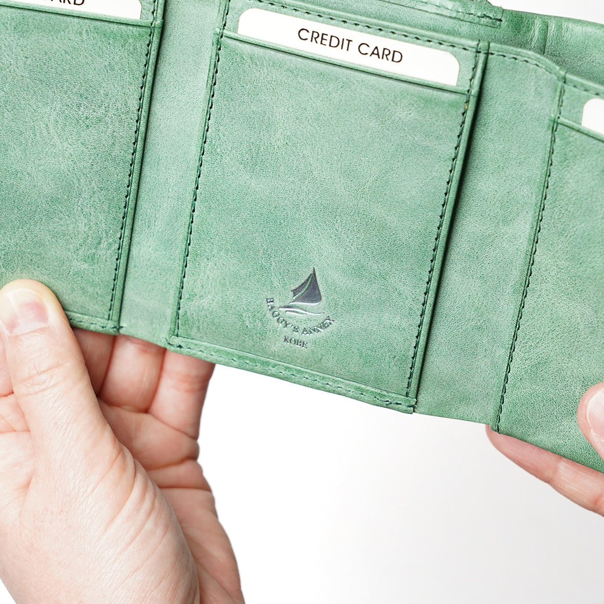 FOG Leather Tri-fold Clasp Wallet LZYS7009