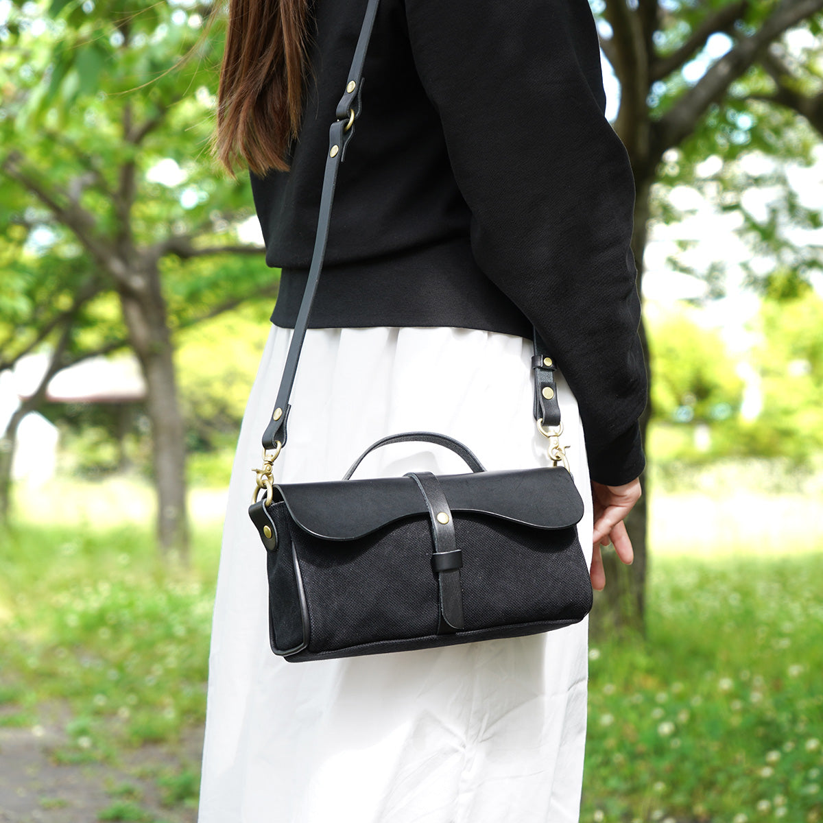 Waterproof Doorman Flap Mini Shoulder Bag SMIC022m