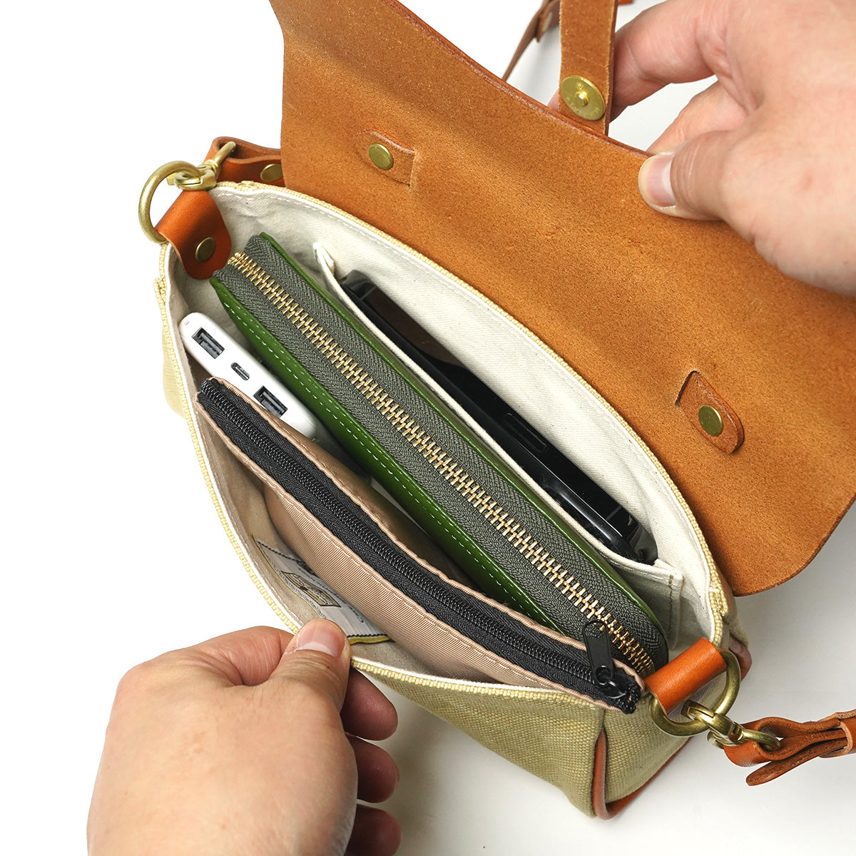 Waterproof Doorman Flap Mini Shoulder Bag SMIC022m