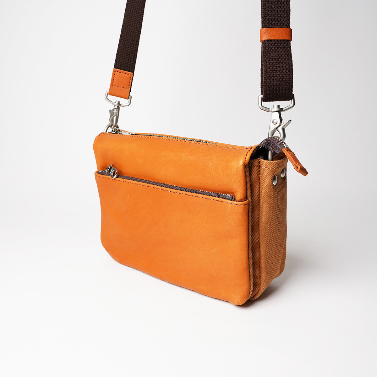 Glove Leather Horizontal Mini Shoulder Bag YNM233