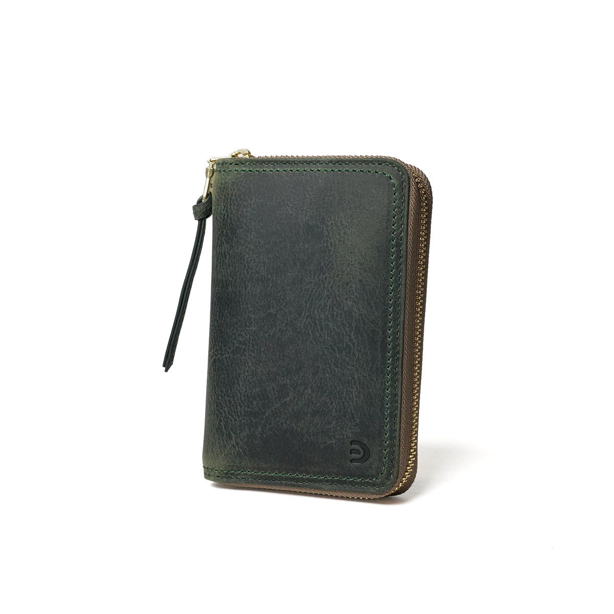 KUDU -Kudoo Leather- Round Zip Half Wallet ZKM901
