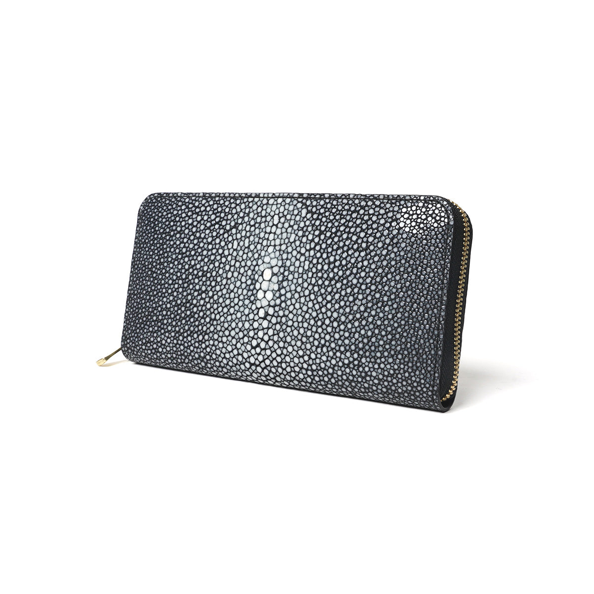 STINGRAY STAR wallet - Stingray leather - Round zipper long wallet ZWL6000