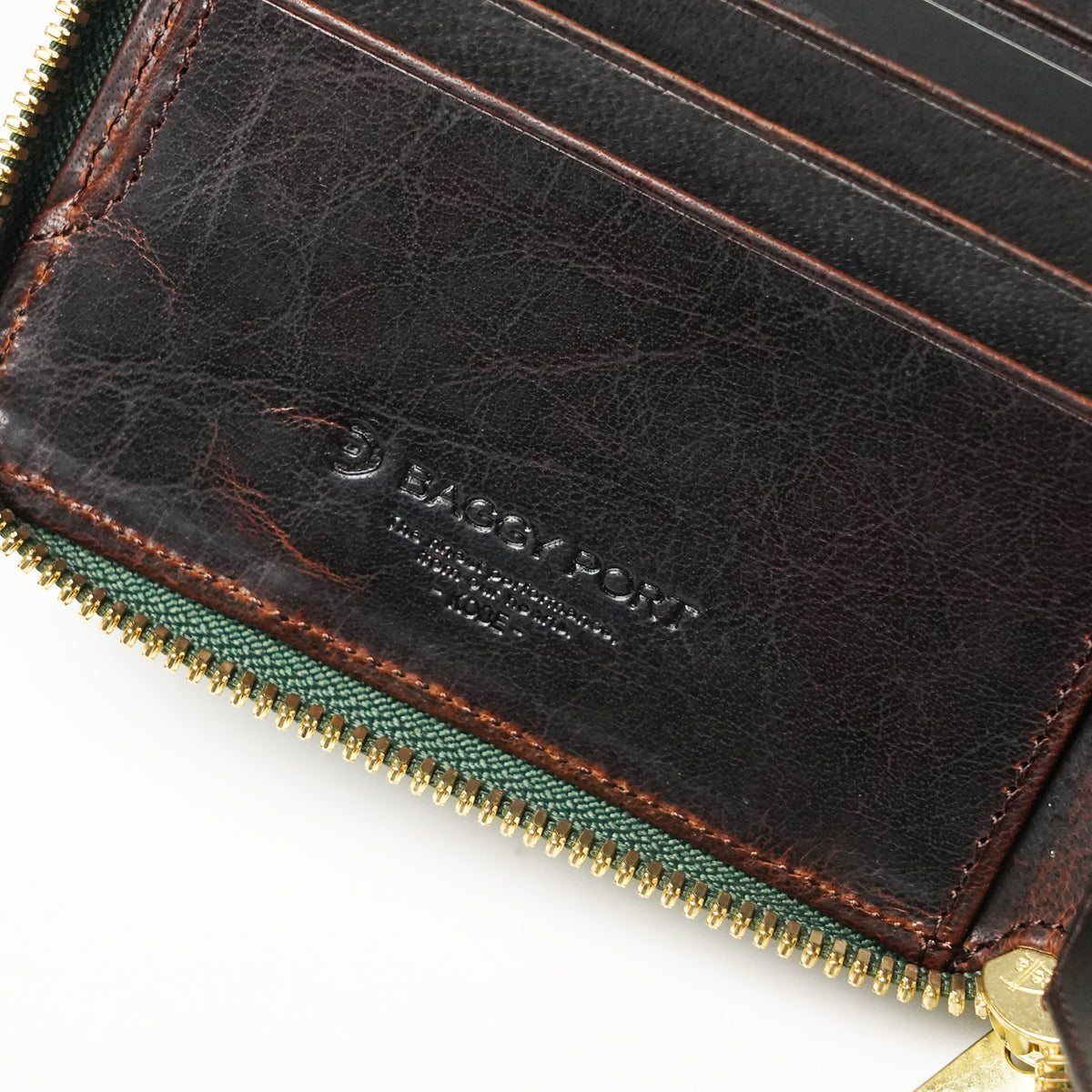 BUONA MESH -ブオナ メッシュ- ラウンドファスナー 二つ折り財布 ZYS2502