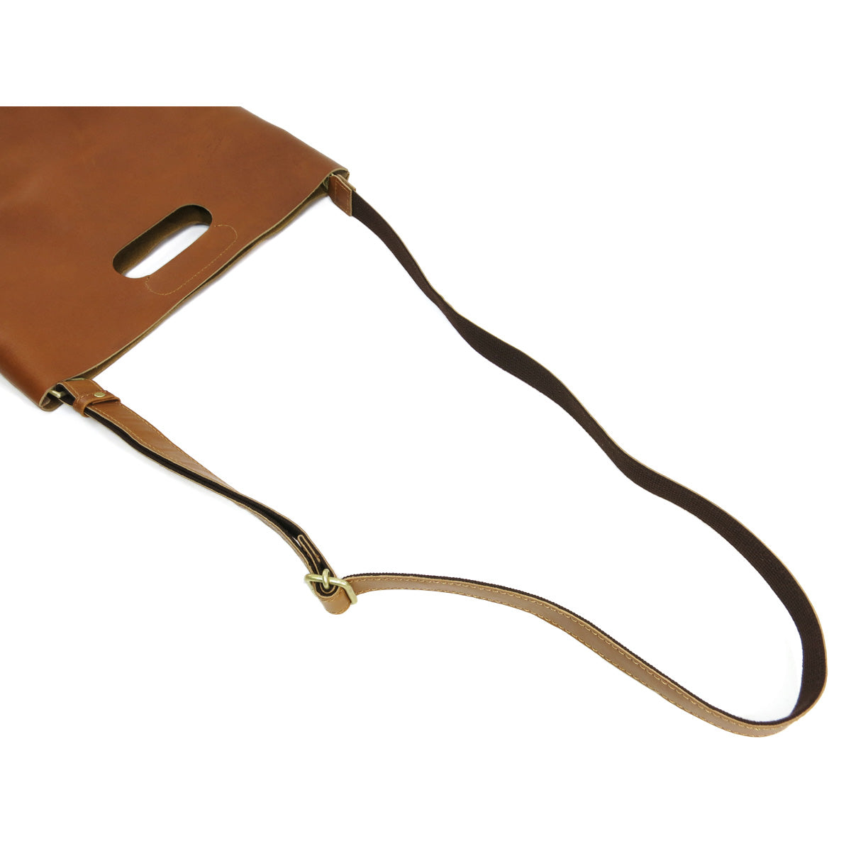 Double Oil VI LEATHER Woven Handle Shoulder Bag CMAK1014
