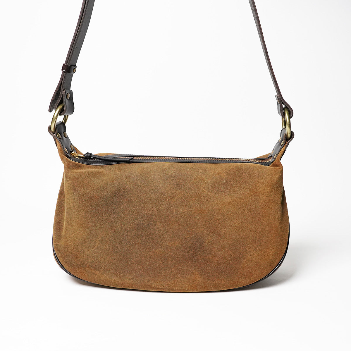 Oiled suede shoulder bag FZKM2001 