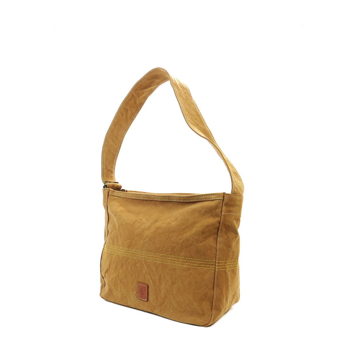 18oz Army Duck Bio Shoulder Bag, Medium, LGRN4025