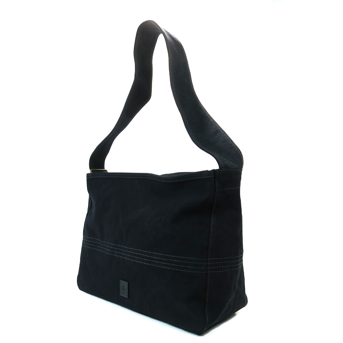 18oz Army Duck Bio Shoulder Bag, Large, LGRN4026