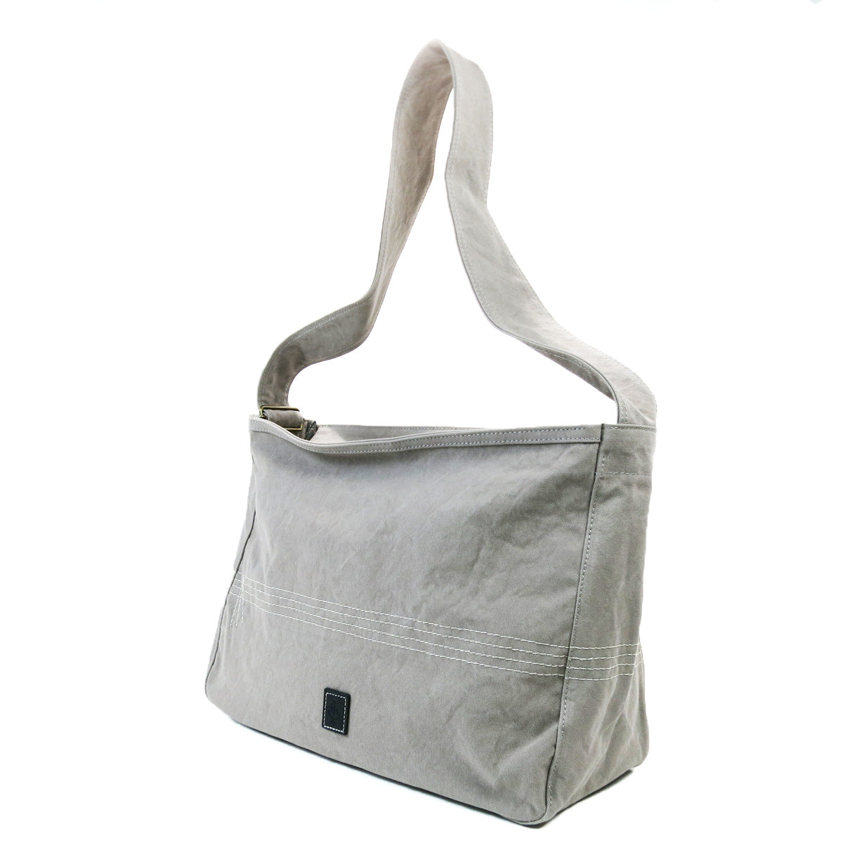18oz Army Duck Bio Shoulder Bag, Large, LGRN4026