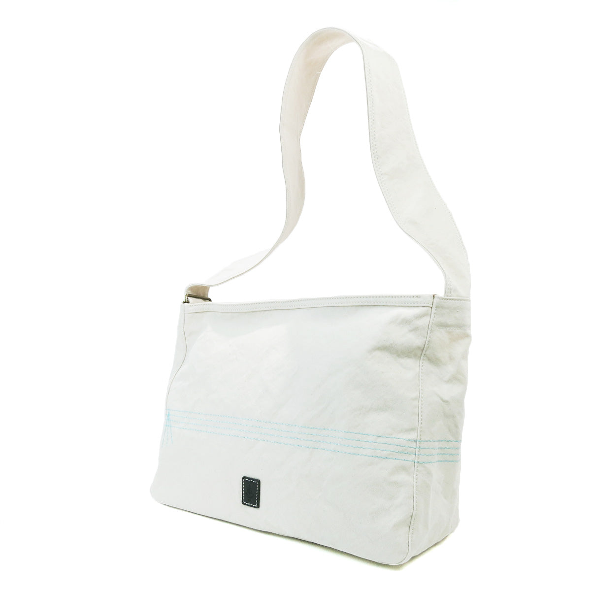 18oz Army Duck Bio Shoulder Bag, Large, LGRN4026