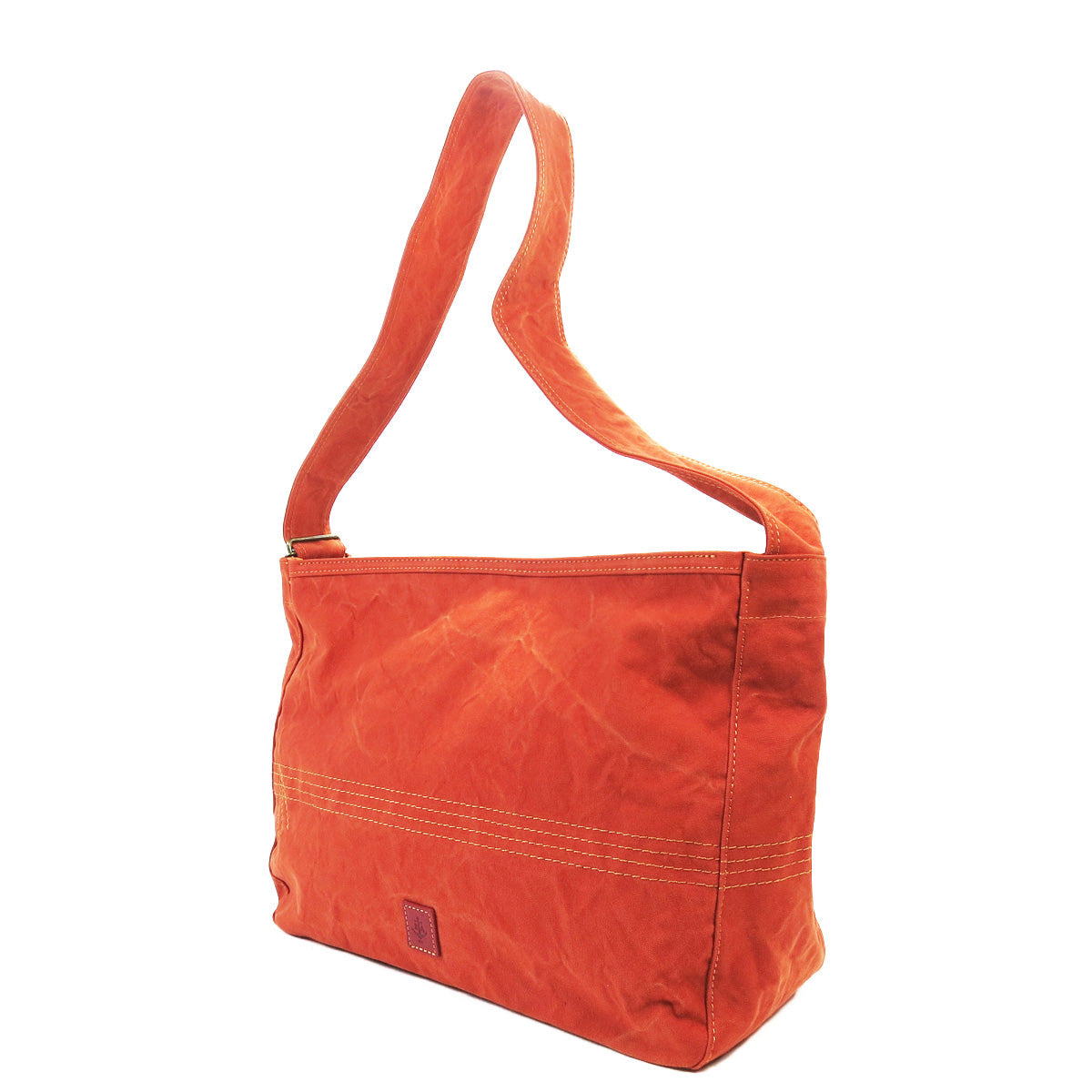 18oz Army Duck Bio Shoulder Bag, Large, LGRN4026