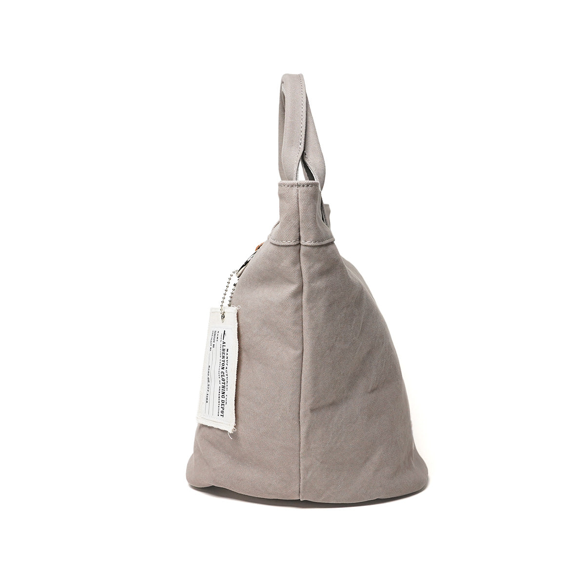 18OZ Army Duck Bio Round Bottom Tote Bag LGRN6002