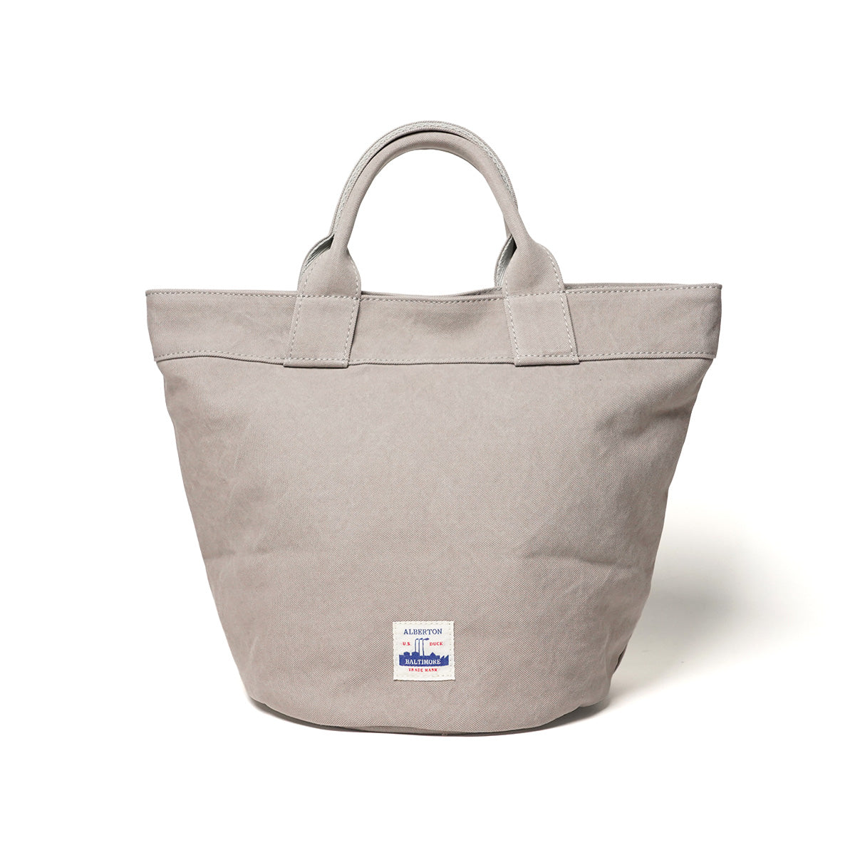 18OZ Army Duck Bio Round Bottom Tote Bag LGRN6002