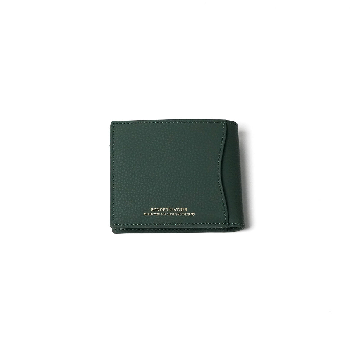 Embossed Recycled Leather Bifold Wallet LZKM142