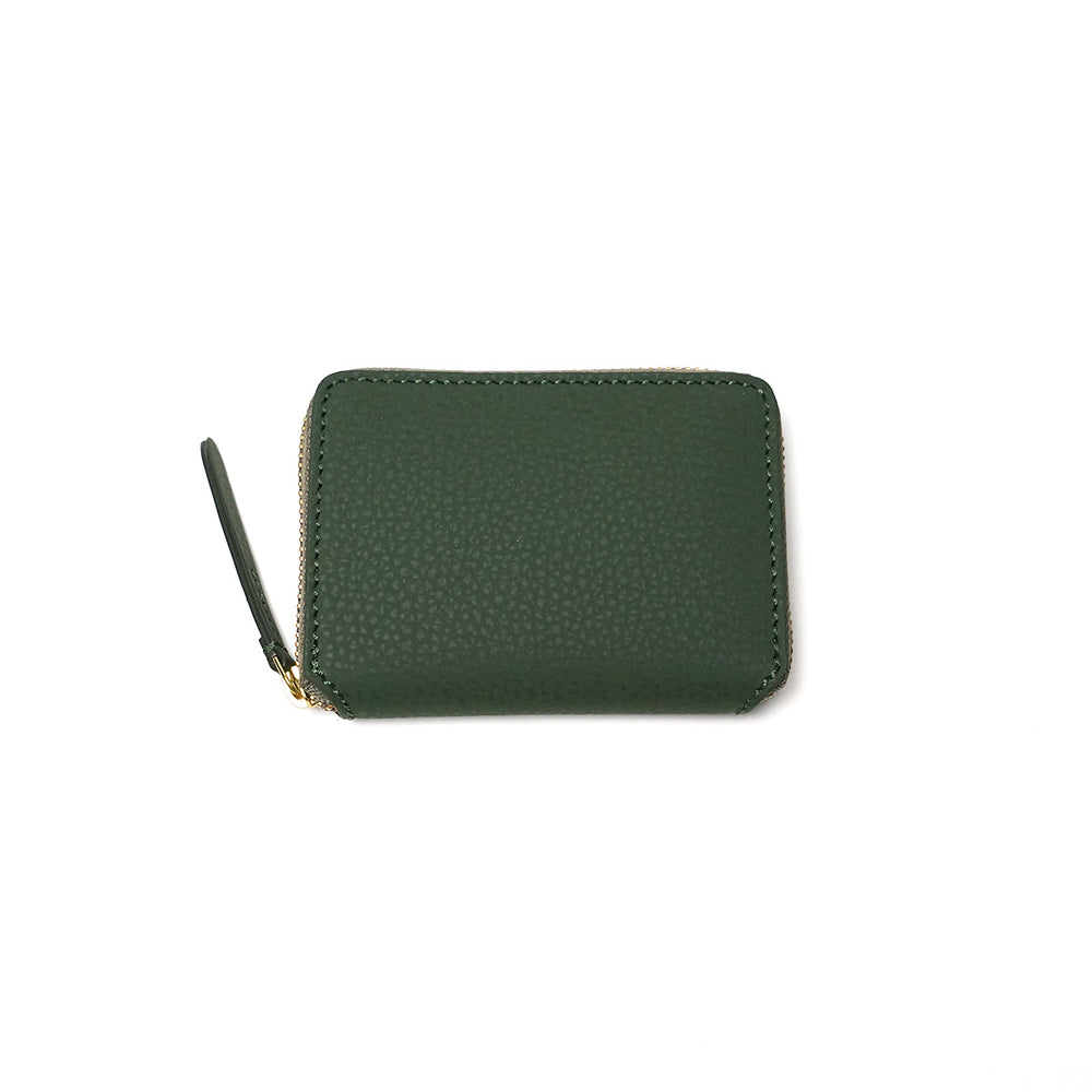Embossed Recycled Leather Coin Purse LZKM143