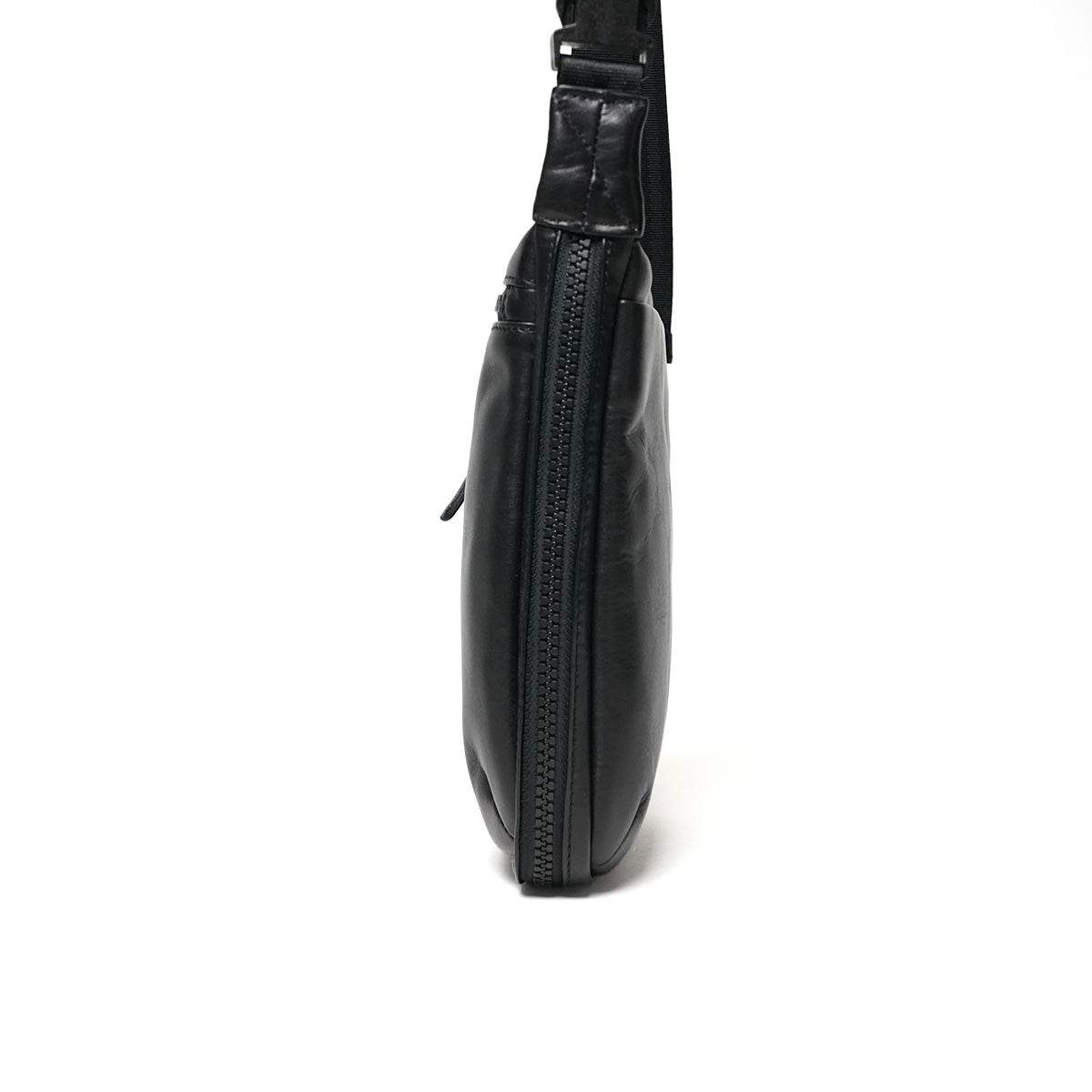 Glossy Expandable Vertical Shoulder Bag LZKM1500