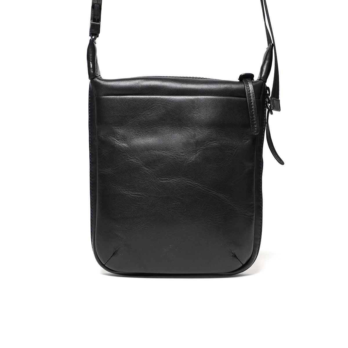 Glossy Expandable Vertical Shoulder Bag LZKM1500