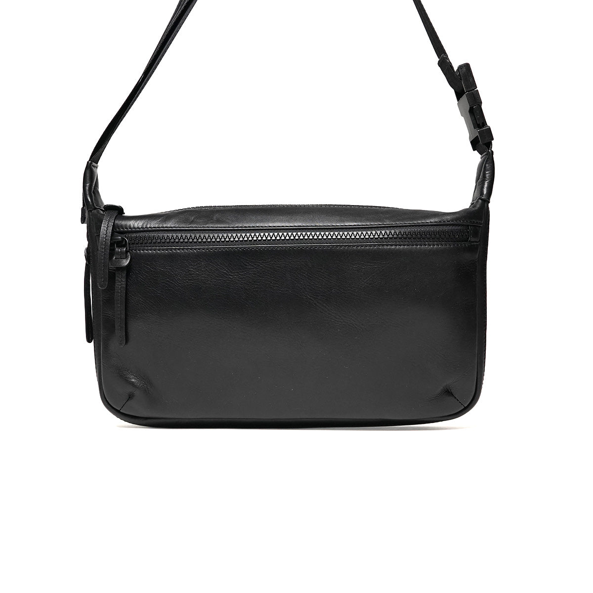 Glossy Expandable Horizontal Shoulder Bag M LZKM1502