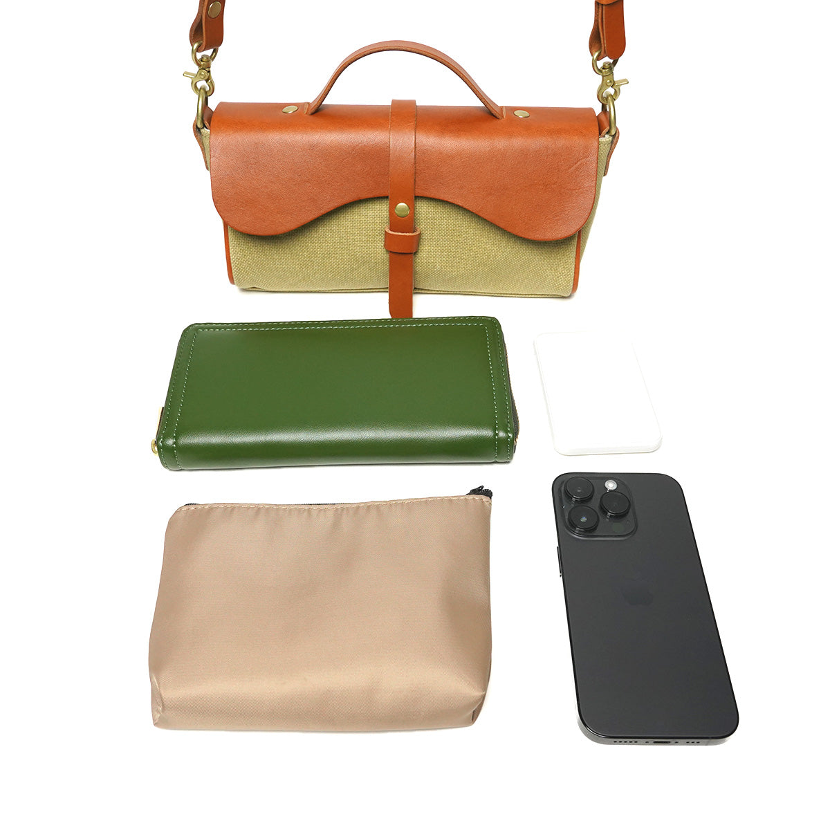 Waterproof Doorman Flap Mini Shoulder Bag SMIC022m