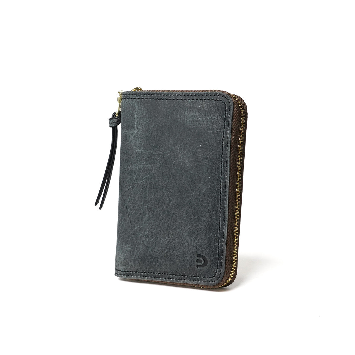 KUDU -Kudoo Leather- Round Zip Half Wallet ZKM901