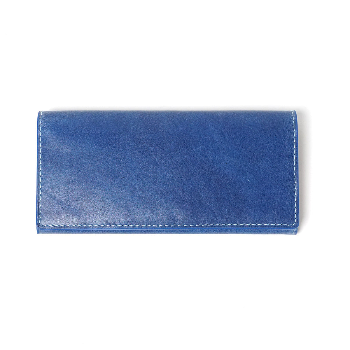 藍染め レザー 長財布 ZYS090